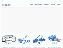 Tablet Screenshot of blue3w.com